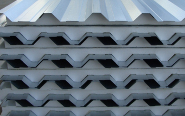 Tipos de telha sanduche - tipos de telha termoacstica - tipos de telha trmica